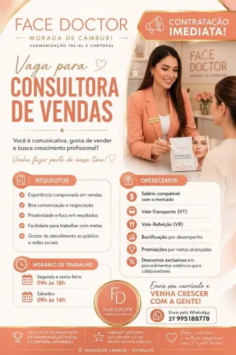 consultora de vendas