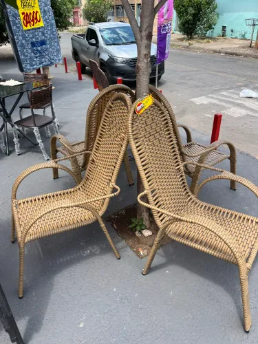 Cadeira de fibra