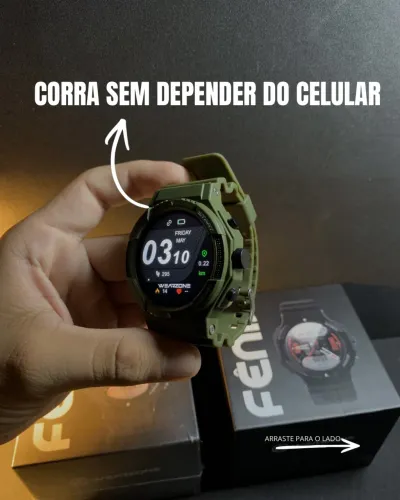 Relógio para corrida || GPS INTEGRADO e CONEXÃO com STRAVA 