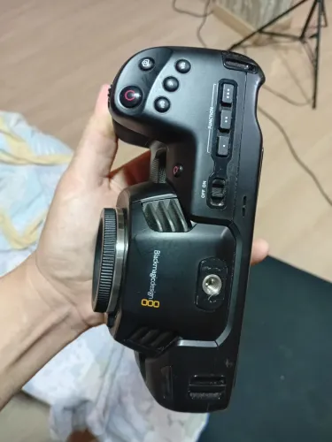 Câmera blackmagic pocket 4k 