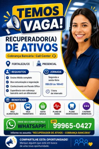 Recuperarador(a) de Ativos