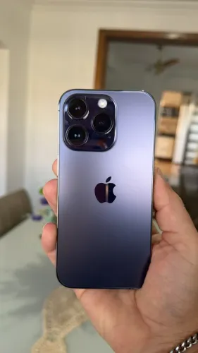 iPhone 14 Pro 128 GB Deep Purple | Estado de Novo Bateria 100%| Face ID OK | Sem Marcas de