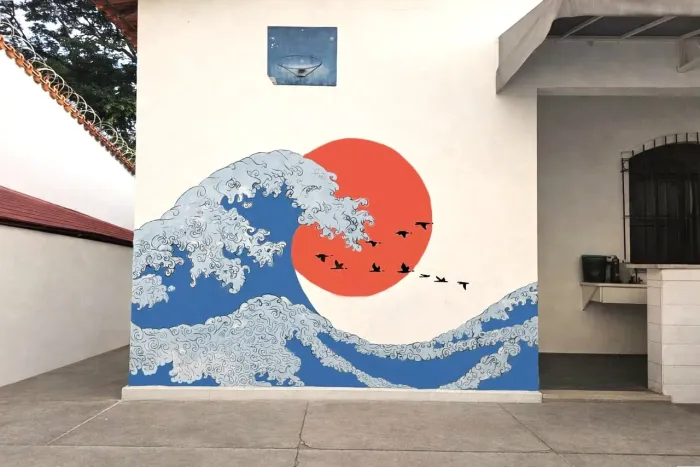 Mural artistico / grafite