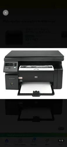 Impressora laser - impressão preto e branco 