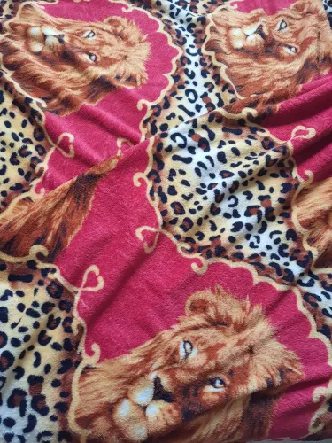 Cobertor solteiro estampado
