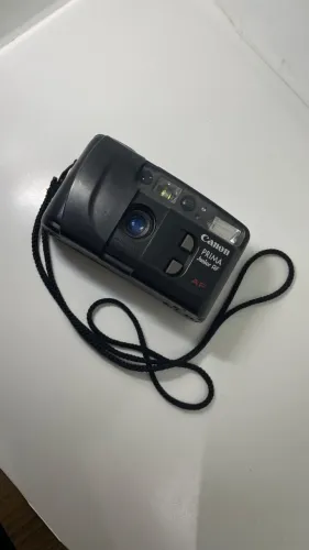 câmera analógica canon prima junior af