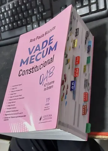 Material de Estudo + Vade Mecum Constitucional - 2 fase OAB - JusPodvim (Com etiquetas mar