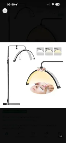 Vendo essa Luminária Ring R$250,00 PASSO CARTÃO