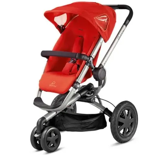 Carrrinho+ bebê conforto quinny buzz vermelho semi novo