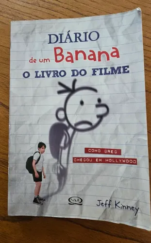 Livro diário de um banana - livro do filme