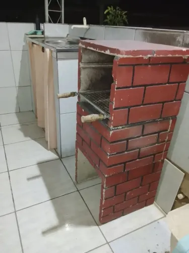 Churrasqueira de cimento 
