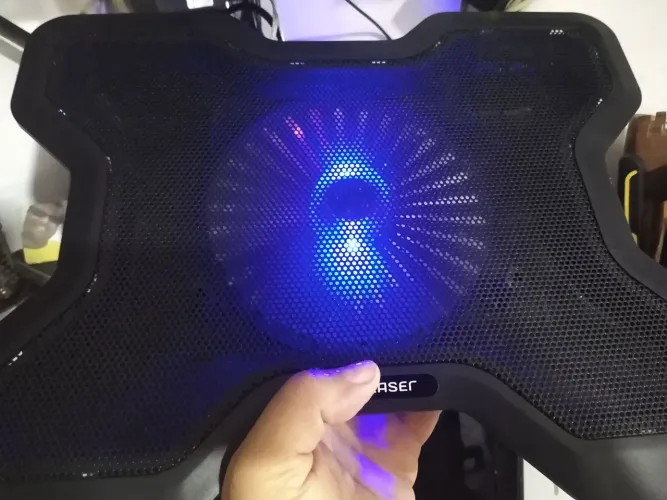 Cooler Multilaser usado para notebook