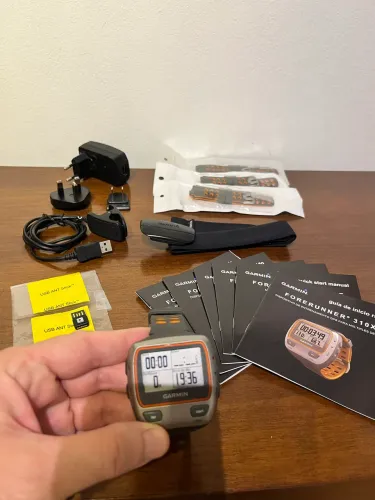 Garmin Forerunner 310 XT completo (Novo)