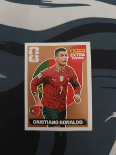 Figurinha Legend Extra Sticker CR7 Bronze 2026