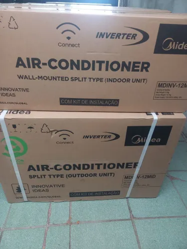 Ar split inverter com a instalação inclusa 