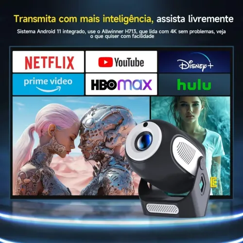 Projetor Hy300 X com Android Magcubic Original