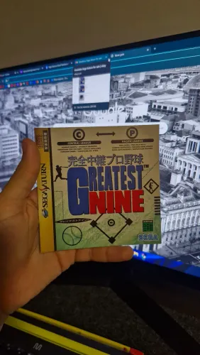 Greatest Nine Japonês - Sega Saturn