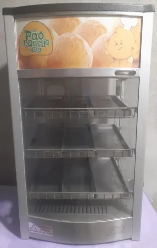 Estufa Titã a Vapor 9 Bandejas Vidro Curvo.