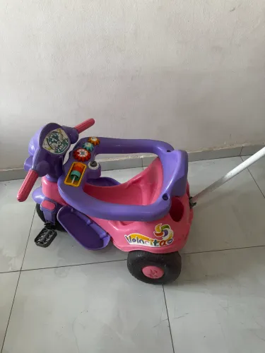 Triciclo velocita infantil multifuncional passeio e pedal