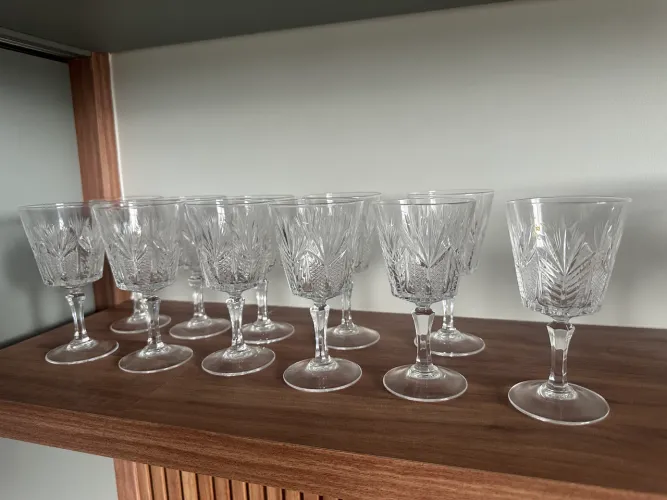 Taças de cristal