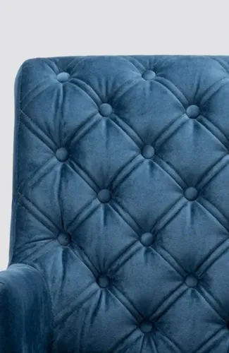 Poltrona azul petróleo 