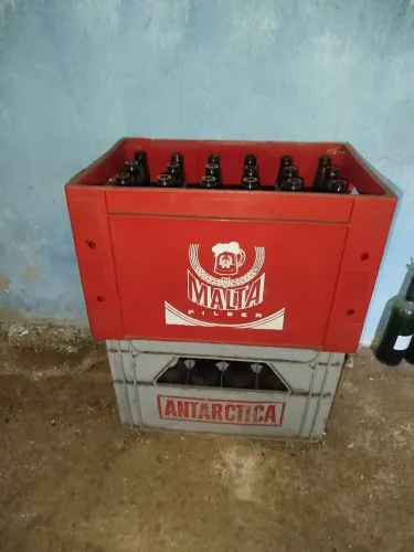 Garrafas de cerveja (vasilhames)