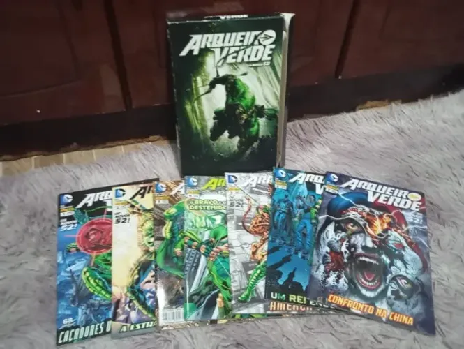 Arqueiro Verde novos 52 com box