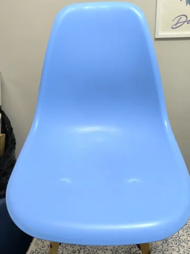 Par de Cadeiras Eames Eiffel Azul