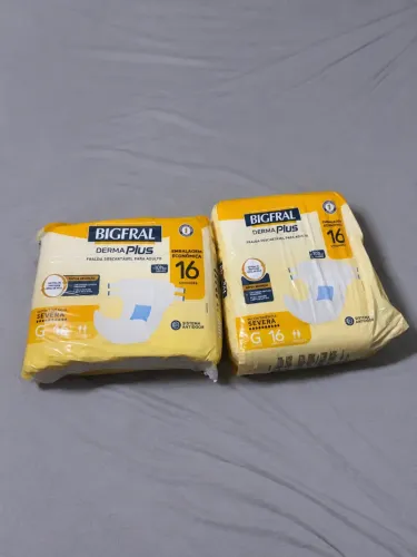Bigfral Derma Plus G com 16 unidades Nova