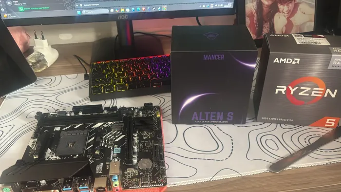 Placa mãe B450M