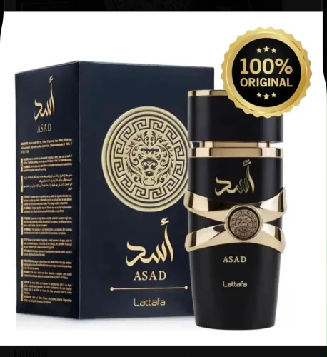 Perfume Lattafa Asad Tradicional Eau De Parfum Árabe 100ml