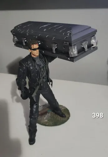 Boneco t850 exterminador do futuro 3 mcfarlane terminator action figure 