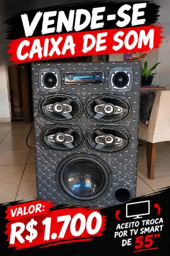 Caixa de som residencial