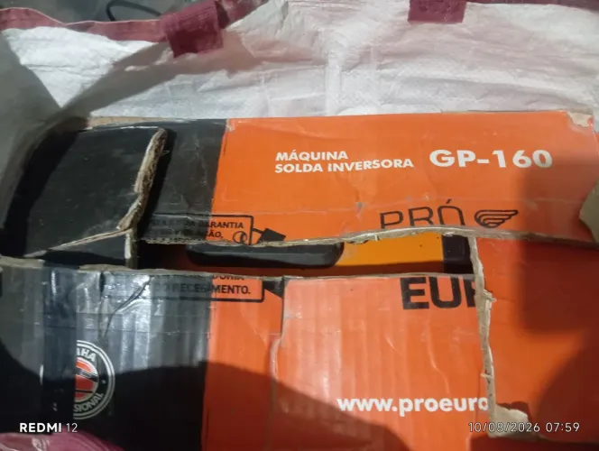 Máquina de solda profissional