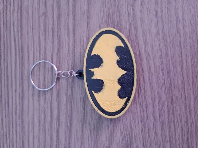 Chaveiro Personalizado Super Heróis - Homem Morcego