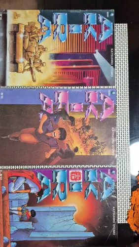 Manga AKIRA, edições 14, 15 e 17 dessa rara HQ dos anos 90.