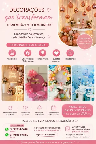 Decoração de festa