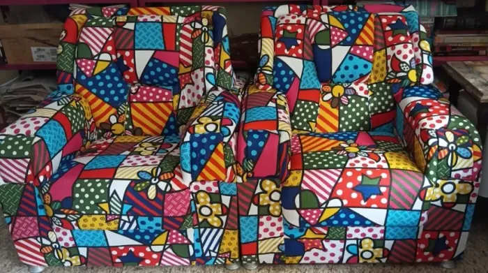 2 POLTRONAS ROMERO BRITTO PEÇA UNICA