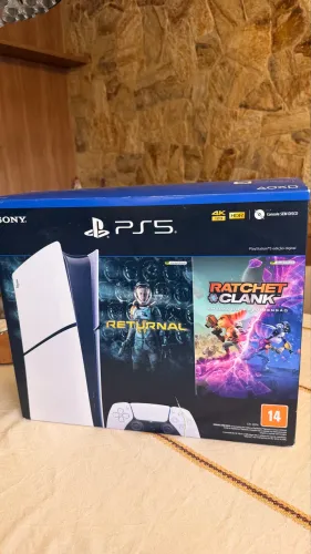 PS5 SLIM 1TB + 1 CONTROLE