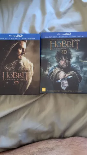 2 Dvd 3D e BluRay O HOBBIT
