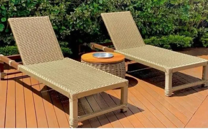 Móveis Corda Náutica Camas de Piscina 