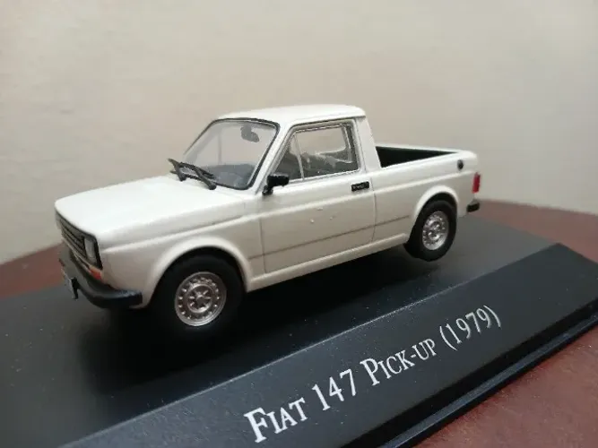MINIATURA FIAT 147 PICK UP - INESQUECÍVEIS DO BRASIL