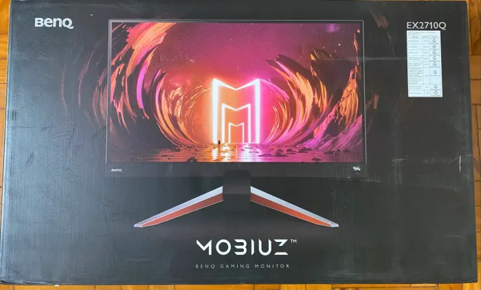 Monitor Gamer BenQ Mobiuz 27" EX2710Q 2K Quad HD IPS 1ms 165Hz com Alto-Falante
