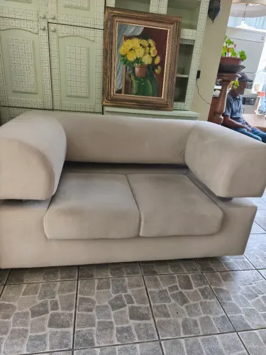Sofá 2 lugares moderno