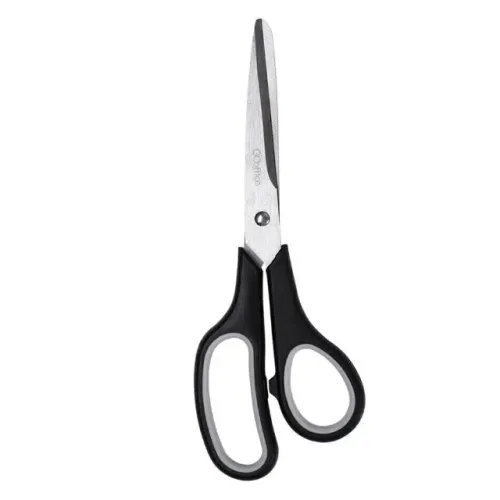 TESOURA 21CM CABO EMBORRACHADO USO GERAL - GO OFFICE