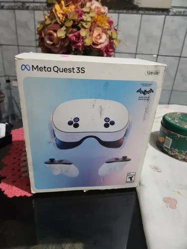 Meta Quest 3s + Strap com bateria<br><br>Aceito troca, dependendo do produto