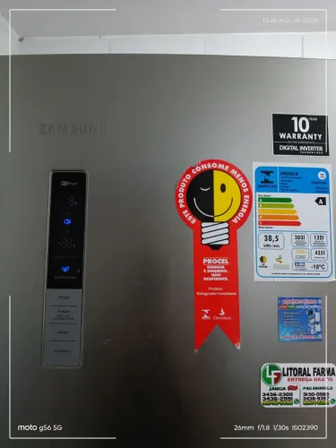 Samsung 2 Portas 435L Tmf Inox