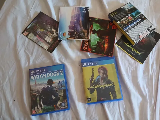 Vendo esses dois jogos de ps4