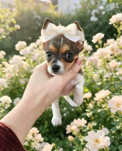 Fêmea Pinscher Linda Demais
