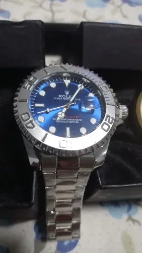 Relógio Rolex primeira linha rezo lindo lindo o mesmo 